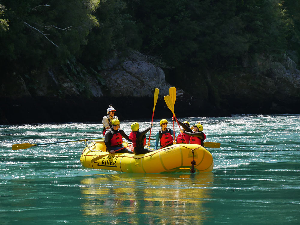 White water rafting and kayaking (small group) in Futaleufu, Chile
